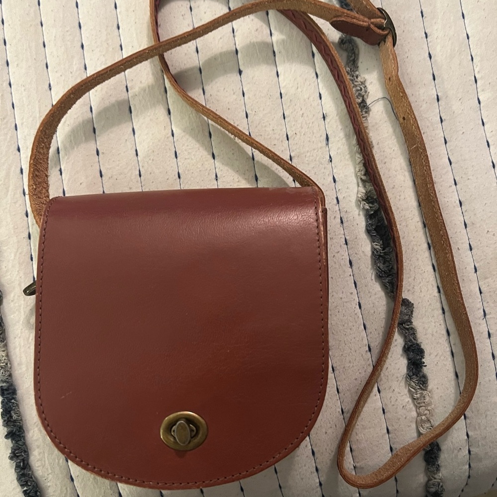 Anthropologie, Jasper and Jeera crossbody, saddlebag - Picture 2 of 8